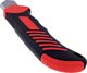 Erdi InLine® Μαχαίρι Γενικής Χρήσης με Λεπίδα 18mm, Περιλαμβάνει 3 Ανταλλακτικές Λεπίδες, Κόκκινο