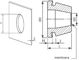 Ergom Przepust gumowy BDE 16 czarny IP30 (E03DK-05010100501)