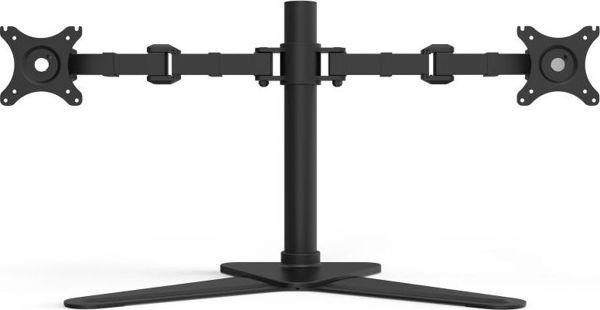 Ergosolid NF22 Επιτραπέζια Βάση για 2 Οθόνες 10"-30" με Ρυθμιζόμενο Βραχίονα