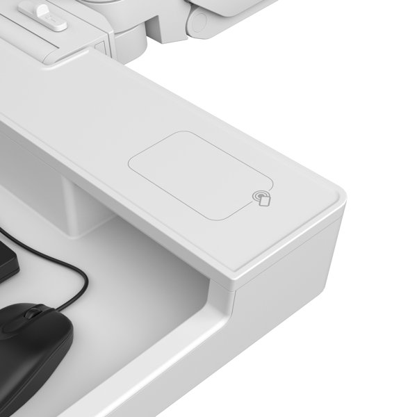 Σύστημα Ergotron CareFit Combo, Snow