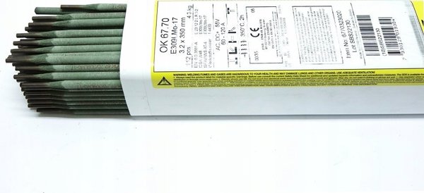 Esab Ηλεκτρόδιο ρουτιλικό-όξινο 3,2mm 4,3kg. OK 67.70 ESAB - 6770323020