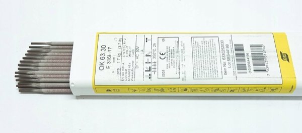 Esab Ηλεκτρόδιο ρουτιλικό-όξινο 4,0mm 4,3kg. OK 63.30 ESAB - 6330403020