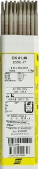 ESAB ηλεκτρόδιο ρουτιλο-οξέος 4,0mm 4,1kg OK 61.30 (6130403020)