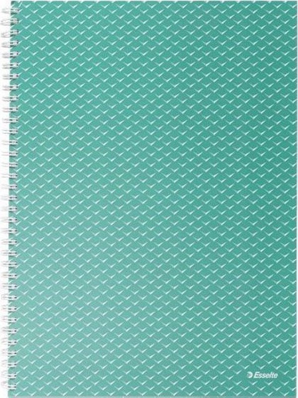 Esselte Τετράδιο Colour'Breeze A4, Καρό, 80 Φύλλα, 90g, Πράσινο