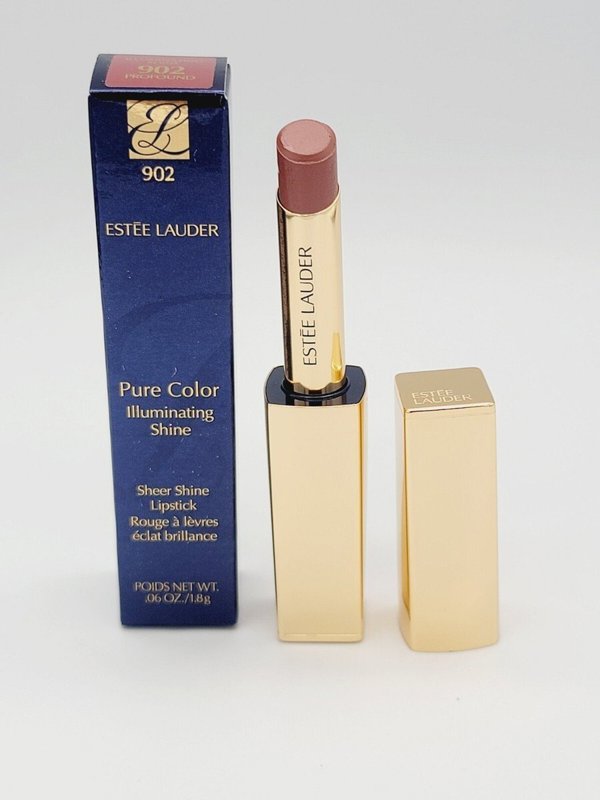 Estee Lauder, Pure Color Illuminating Shine, Hydrating, Cream Lipstick, 902, Profound, 1.8 g For Women
