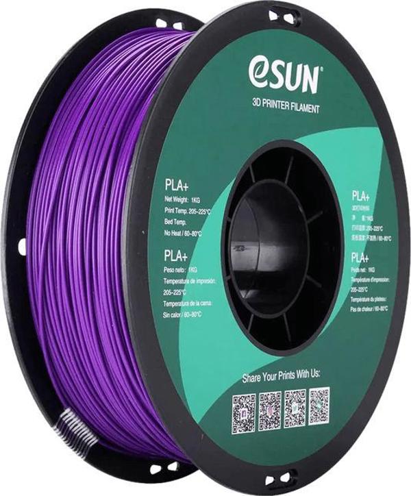 eSun Filament PLA+ fioletowy