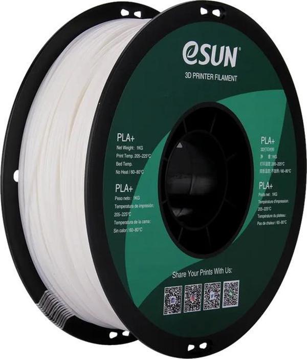 eSun Νήμα Εκτύπωσης PLA+ 1.75mm, 1kg - Λευκό