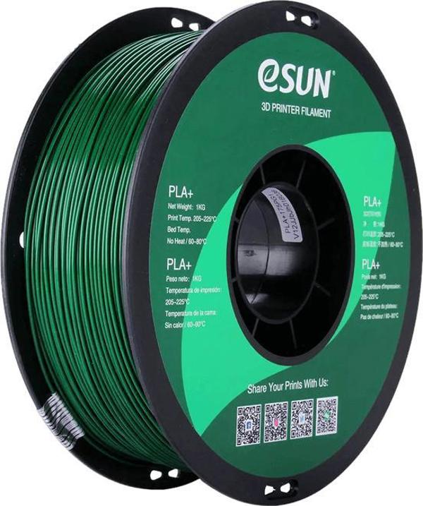 eSun Filament PLA+ ciemnozielony