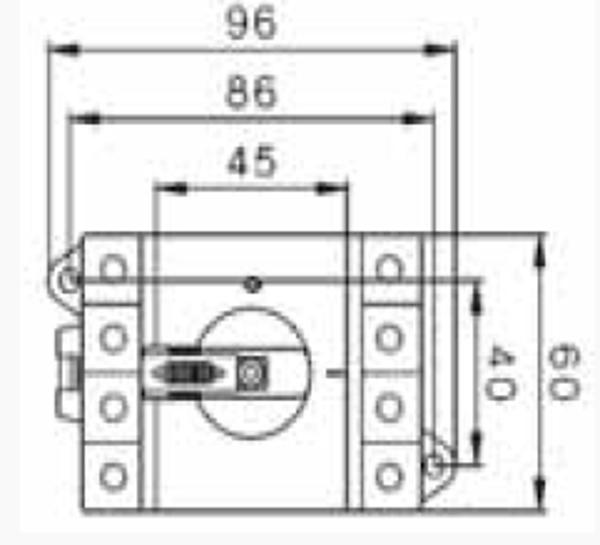 Eti-Polam Αποζεύκτης PV DC 2P 1000V LS25 SMA A2 4660061