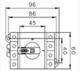 Eti-Polam Rozlacznik LS25 SMA A4 PV DC 4P 4660064