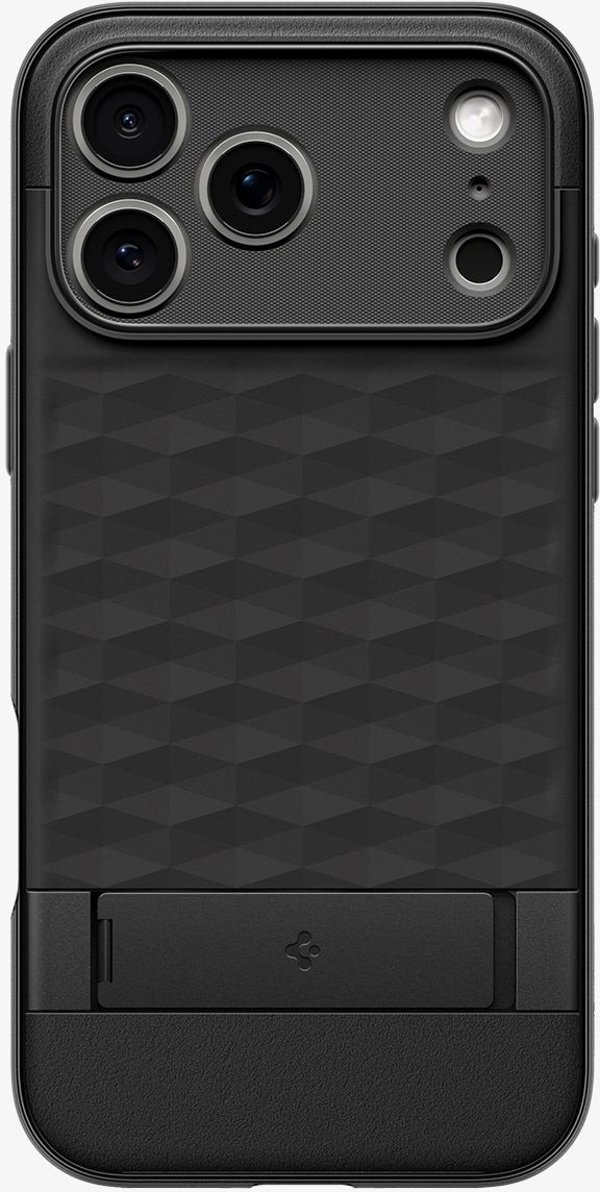 Spigen Θήκη Parallax S Mag για iPhone 17 Pro Max, MagSafe, Μαύρο Ματ
