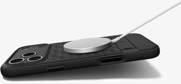 Spigen Θήκη Parallax S Mag για iPhone 17 Pro Max, MagSafe, Μαύρο Ματ
