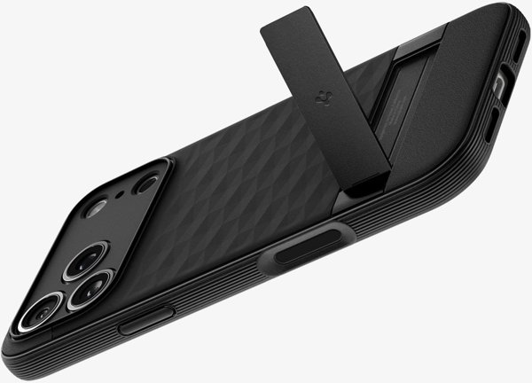 Spigen Θήκη Parallax S Mag για iPhone 17 Pro Max, MagSafe, Μαύρο Ματ