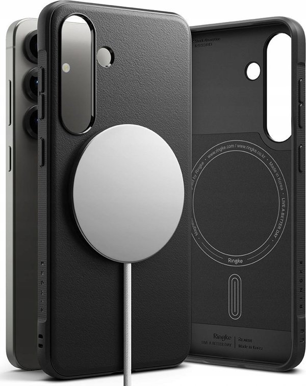 Θήκη Ringke Onyx Magnetic MagSafe Samsung Galaxy S25 Μαύρο