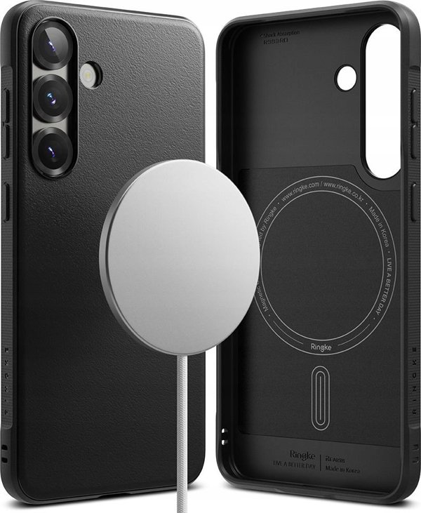 Θήκη Ringke Onyx Magnetic MagSafe Samsung Galaxy S25 Μαύρο