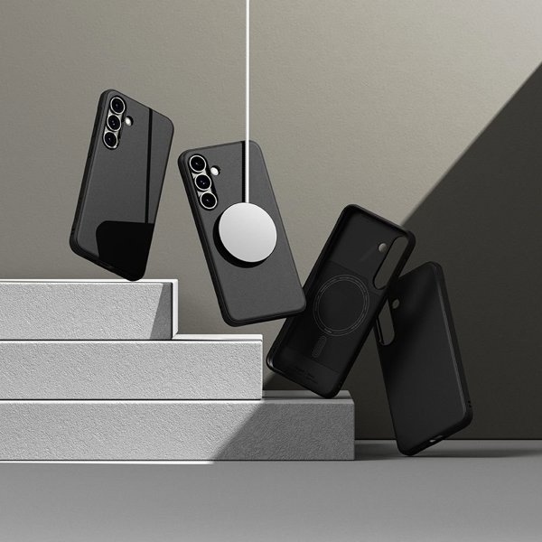 Θήκη Ringke Onyx Magnetic MagSafe Samsung Galaxy S25 Μαύρο