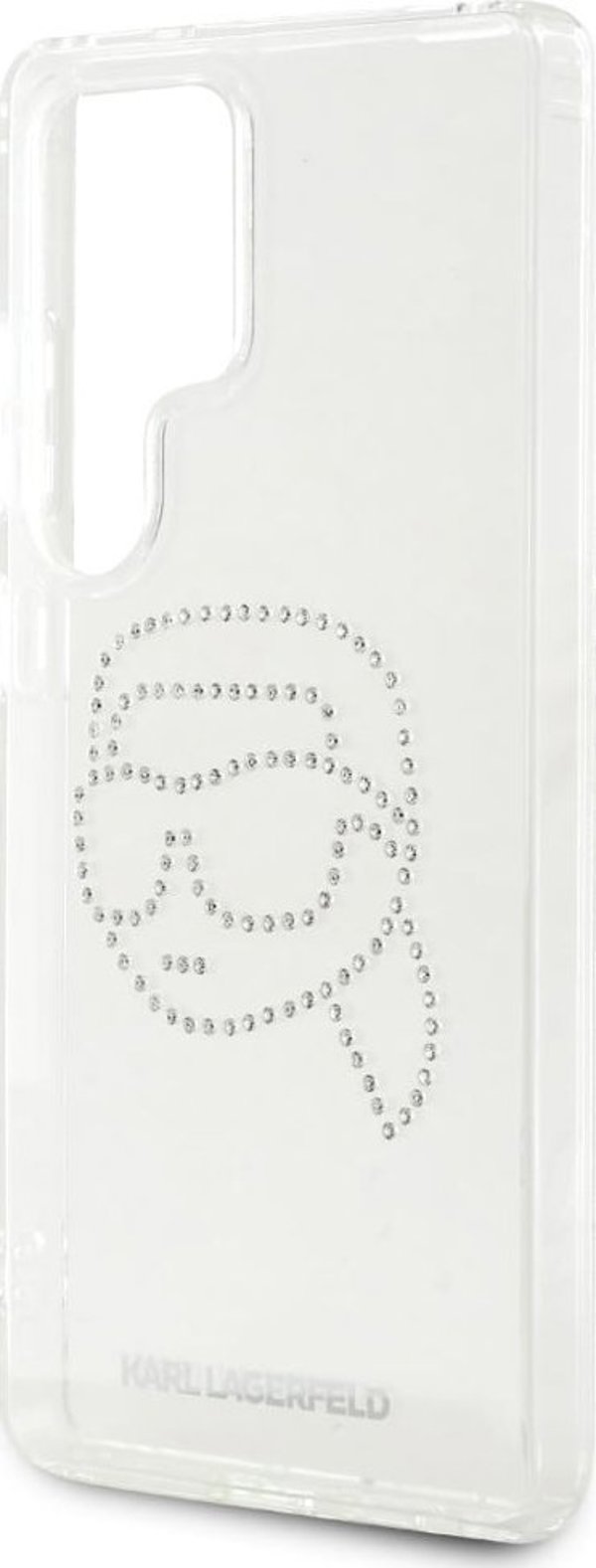 Θήκη Karl Lagerfeld Rhinestones Karl Head Logo Samsung Galaxy S25 Ultra διάφανο