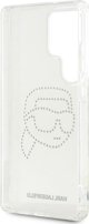 Θήκη Karl Lagerfeld Rhinestones Karl Head Logo Samsung Galaxy S25 Ultra διάφανο