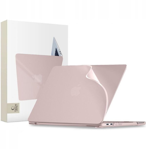 Tech-Protect Θήκη Softshell MacBook Neo 13 2026, Matte Blush