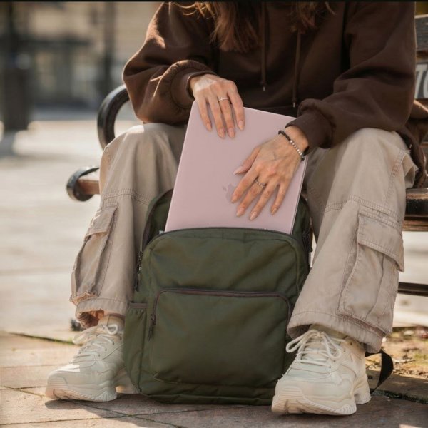 Tech-Protect Θήκη Softshell MacBook Neo 13 2026, Matte Blush