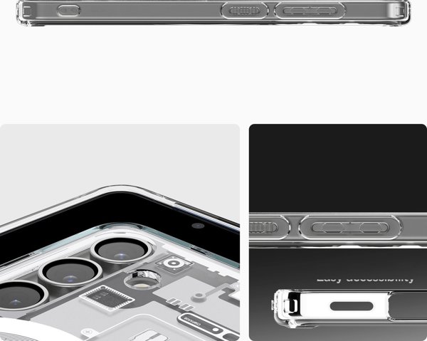 Θήκη Spigen Ultra Hybrid Mag MagSafe για Samsung Galaxy S25 λευκό