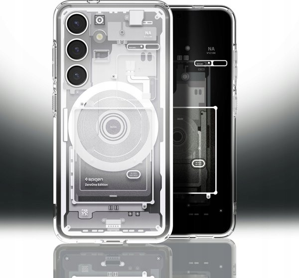 Θήκη Spigen Ultra Hybrid Mag MagSafe για Samsung Galaxy S25 λευκό