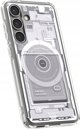 Θήκη Spigen Ultra Hybrid Mag MagSafe για Samsung Galaxy S25 λευκό