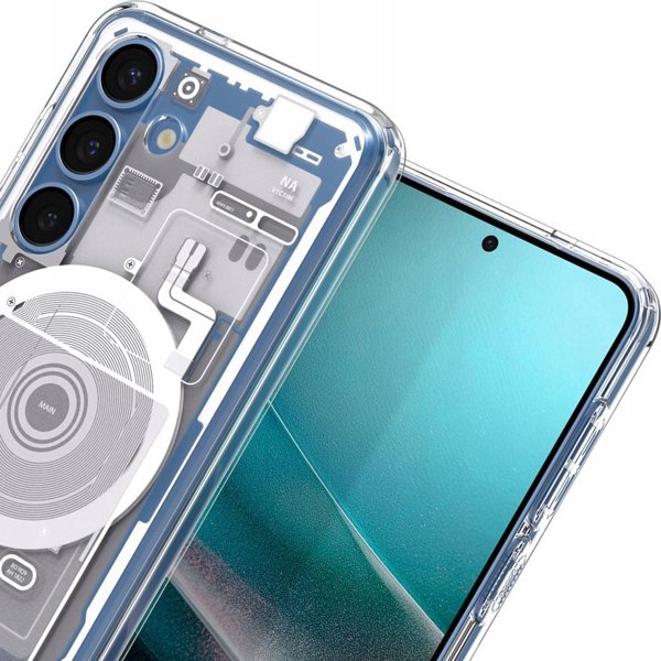 Θήκη Spigen Ultra Hybrid Mag MagSafe για Samsung Galaxy S25 λευκό