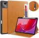 4kom.pl Δερμάτινη Θήκη Tablet για Lenovo Tab M11 10.95 (TB330FU/TB330XU/TB331FC), Καφέ