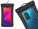4kom.pl Αδιάβροχη Θήκη Smartphone AIRBAG, Καθολική, Μαύρη