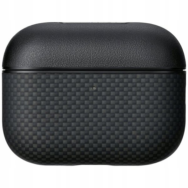 Etui PITAKA Aramid Fiber do AirPods Pro  3 czarno-szary