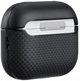 Etui PITAKA Aramid Fiber do AirPods Pro  3 czarno-szary