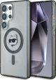 Θήκη Karl Lagerfeld Button Choupette Head Printed Logo MagSafe Samsung Galaxy S25 Ultra μαύρο