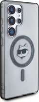 Θήκη Karl Lagerfeld Button Choupette Head Printed Logo MagSafe Samsung Galaxy S25 Ultra μαύρο