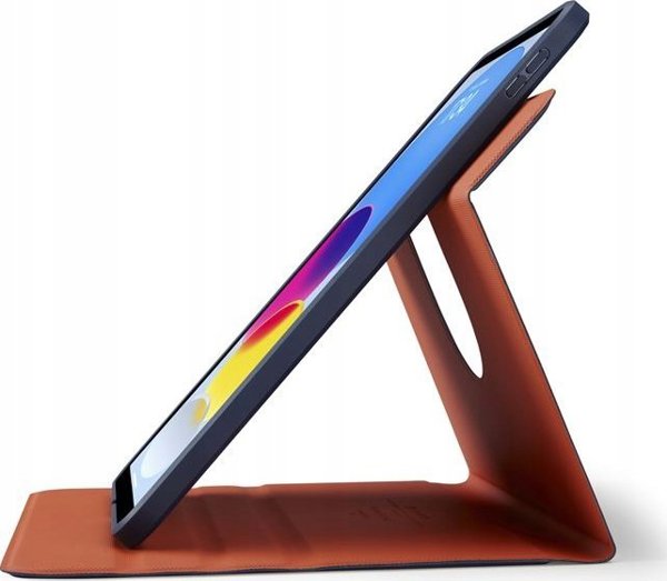 Pipetto Origami No5 Θήκη Tablet Folio για iPad 10.9 (2022) Περιστρεφόμενη, Σκούρο Μπλε