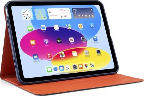 Pipetto Origami No5 Θήκη Tablet Folio για iPad 10.9 (2022) Περιστρεφόμενη, Σκούρο Μπλε