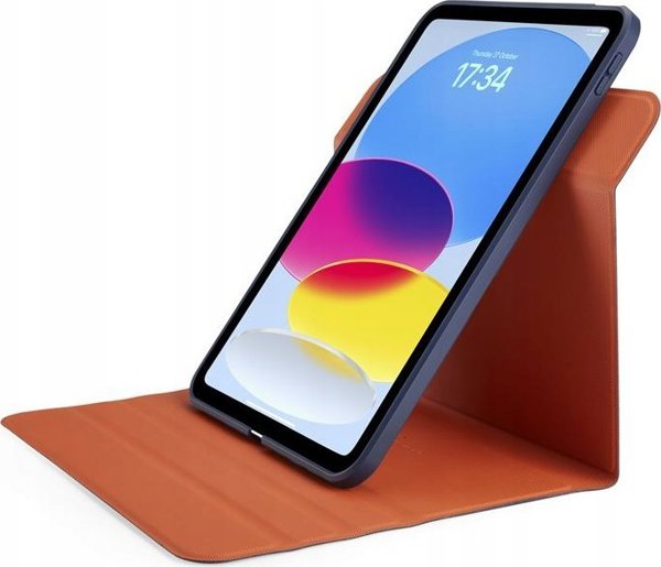Pipetto Origami No5 Θήκη Tablet Folio για iPad 10.9 (2022) Περιστρεφόμενη, Σκούρο Μπλε