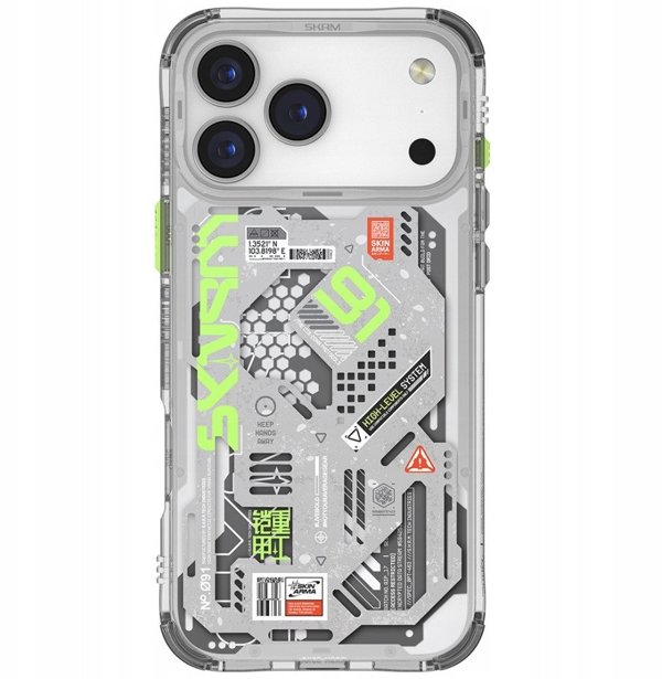 Θήκη SKINARMA Spectra για iPhone 17 Pro Max Magnetic Charging, Διαφανής