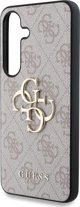Θήκη Guess Big 4G Logo Classic Logo για Samsung Galaxy S25 ροζ