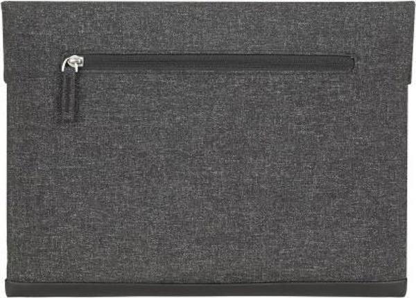 RivaCase Θήκη για MacBook Pro/Air 13" με Εξωτερική Τσέπη, Μαύρη