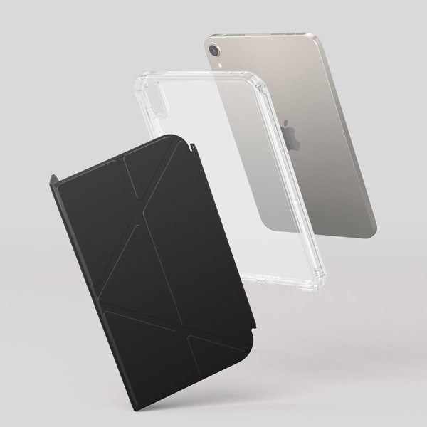 Etui AMAZINGTHING Minimal Case na iPad 11" 2025 - ciemnoszare