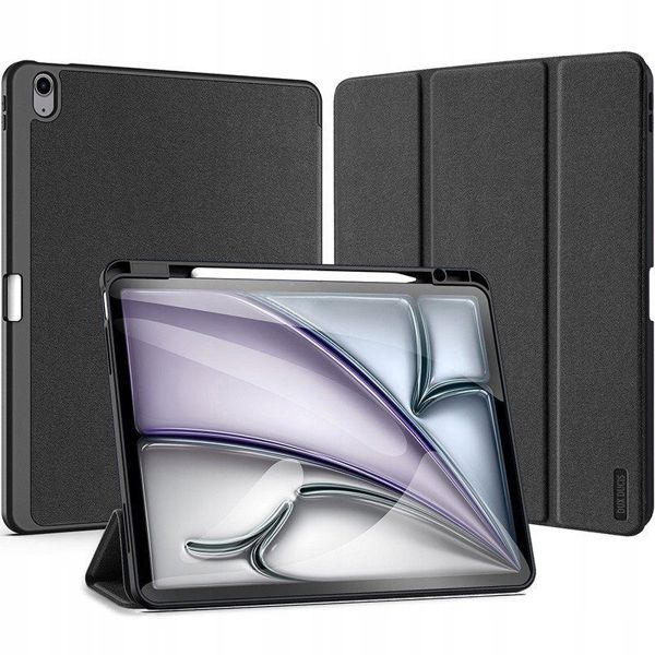 Etui na tablet Dux Ducis DUX DUCIS etui DOMO składane z miejscem na rysik do iPad Air 13 (2024) czarne [outlet]