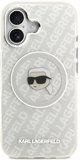 Θήκη Karl Lagerfeld IML Karl Head Logo MagSafe για iPhone 17 γκρι
