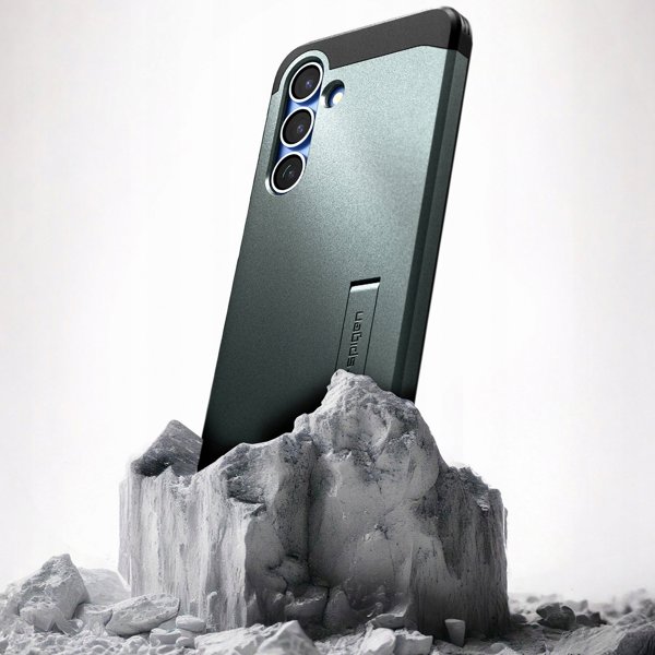 Θήκη Spigen Tough Armor MagSafe για Samsung Galaxy S25+ πράσινο