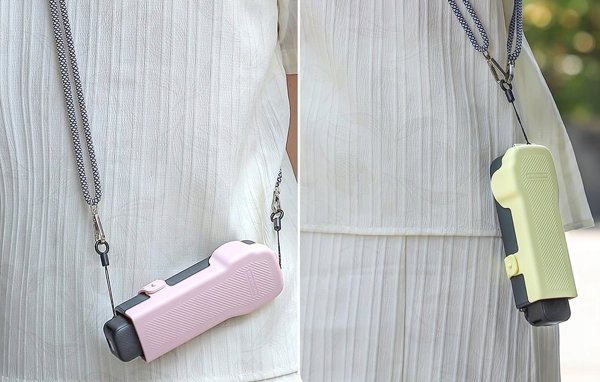 Προστατευτική θήκη Sunnylife με λουράκι για Osmo Pocket 3 γκρι