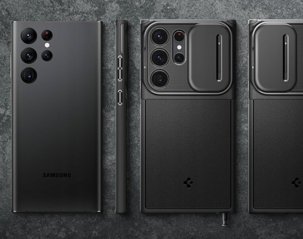 Θήκη Spigen Optik Armor για Samsung Galaxy S25 Ultra Μαύρο - Υβριδική Προστασία με Κάλυμμα Κάμερας
