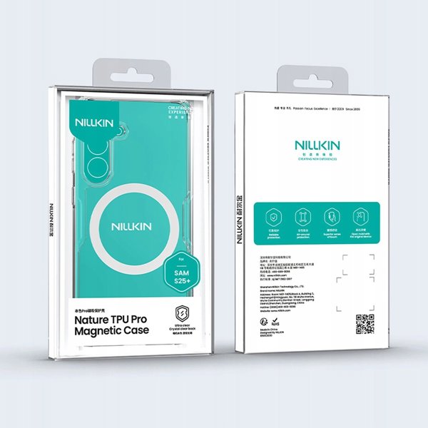 Θήκη Nillkin Nature TPU Pro Magnetic Case με MagSafe για Samsung S25+ - λευκό