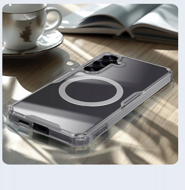 Θήκη Nillkin Nature TPU Pro Magnetic Case με MagSafe για Samsung S25+ - λευκό