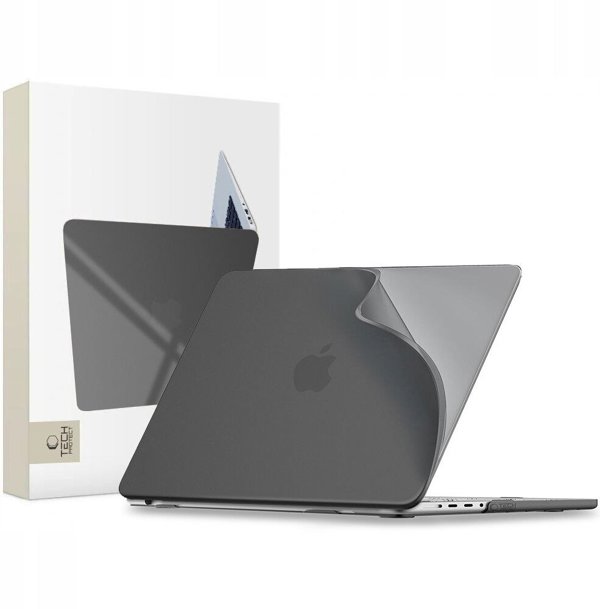 Θήκη Tech-Protect Softshell για MacBook Pro 14" (2021-2026) M1/M2/M3/M4/M5 Pro & Max, Matte Black
