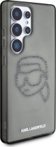 Θήκη Karl Lagerfeld Rhinestones Karl Head Logo Samsung Galaxy S25 Ultra μαύρο